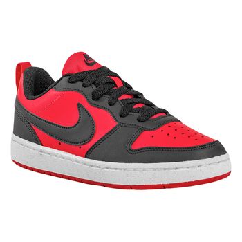 Tenis-Casual-Vermelho-e-Preto-Kids-Court-Borough-Low-Recraft-|-Nike-Tamanho--35---Cor--VERMELHO-0